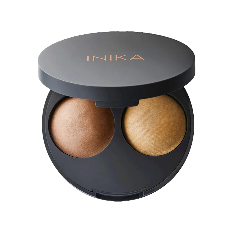 INIKA Baked Contour Duo - Almond