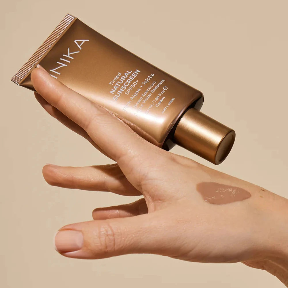 INIKA Tinted Natural Sunscreen SPF50+